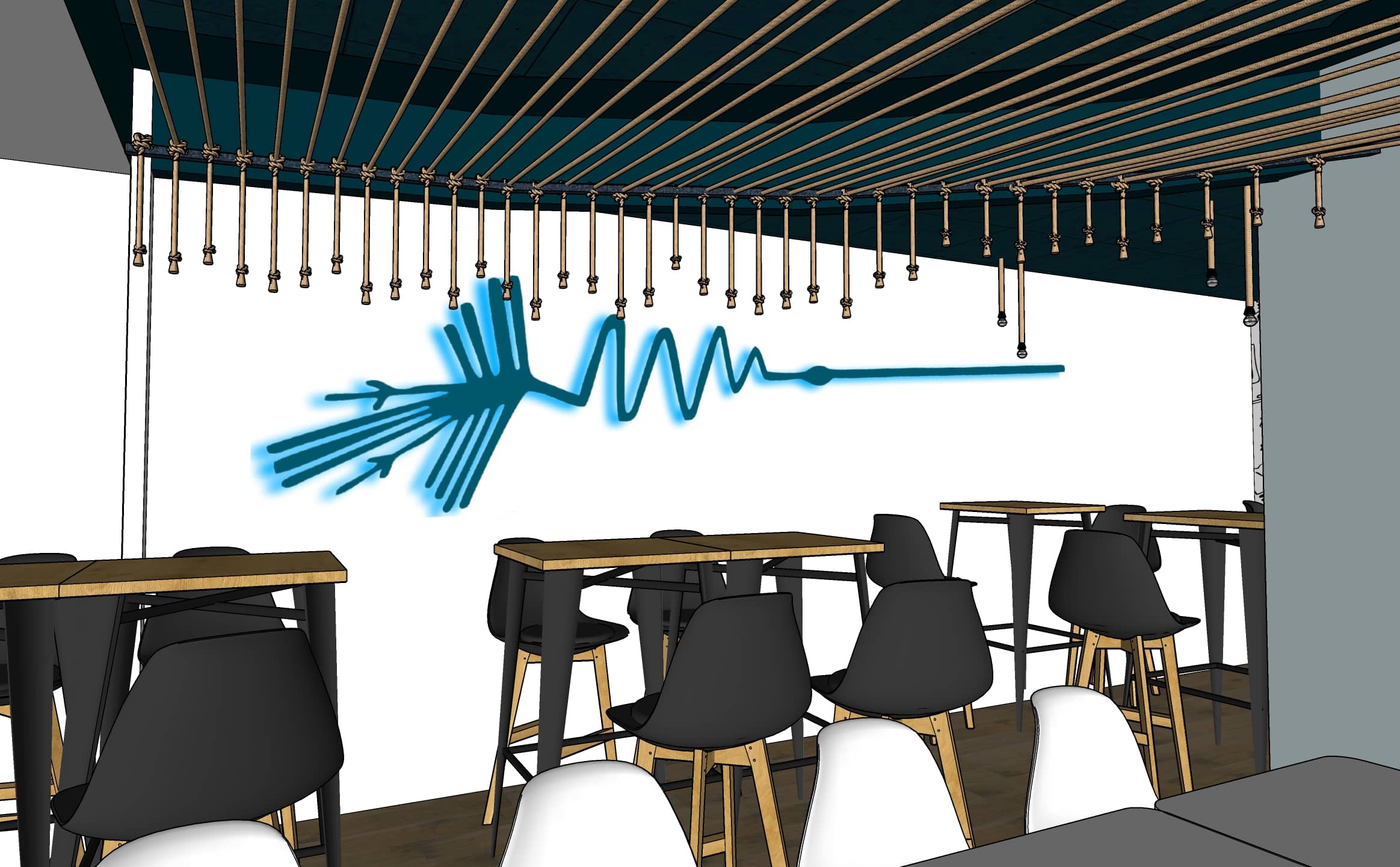 restaurant design in Nice on the French Riviera